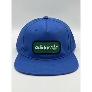 ORIGINALS GOLF TOUR ARCHIVE 5-PANEL PATCH HAT BLUE CAP ADIDAS Snapback NEW NWT